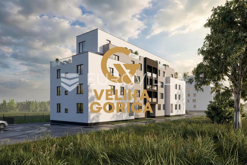 Velika Gorica, moderan dvosoban stan u novogradnji, 52 m²