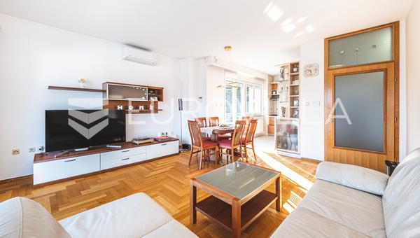 Medvescak, Nemetova'da, yeni binada 82 m² üç yatak odalı daire, toplam 105 m² alan, GARAJ