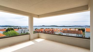Vodice, NIEUWBOUW, modern driekamerappartement, 120,89 m², zeezicht, S5