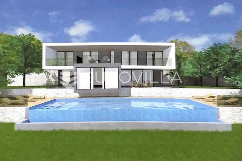 Nacinovici, Terreno edificabile con permesso di costruzione per una casa con piscina - 2