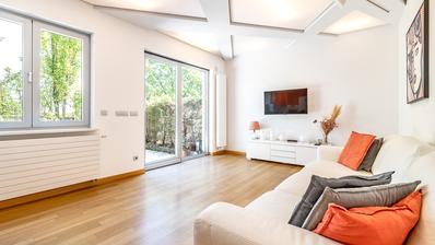 Záhřeb, Baboniceva, krásný jednopokojový byt se zahradou 60 m²
