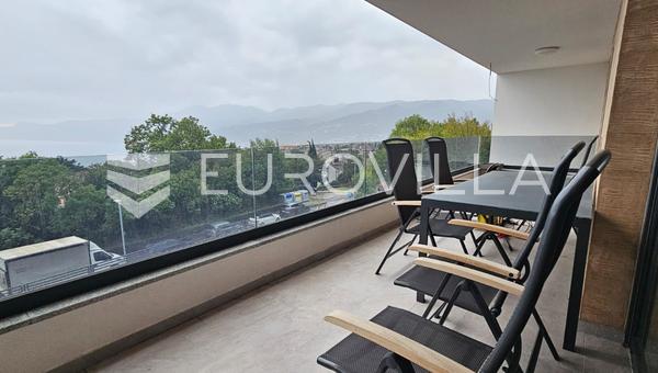 Kastav, Rešetari, nowoczesny apartament z 2 sypialniami o powierzchni 103 m² z windą i widokiem na morze