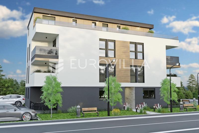 Dugo Selo, egy vonzó 3 szobás lakás terasszal, 77 m², új építésű. - 9