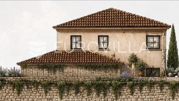Istria, Višnjan - Building plot with a valid building permit and project
