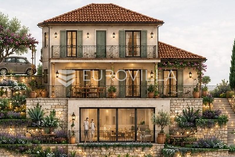 Istria, Višnjan - Building plot with a valid building permit and project - 2