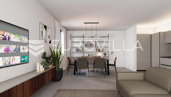 Istrien, Novigrad, en stuelejlighed med to soveværelser på 138 m² med 2 parkeringspladser