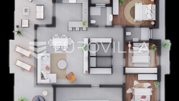 Vir, Appartement au premier étage, Nouvelle construction, 100 m de la mer