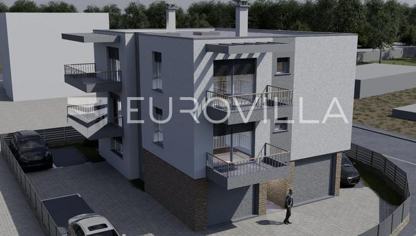 Pula, Moderan dvosoban stan, 55 m², 1. kat, opcija garaža, Novogradnja