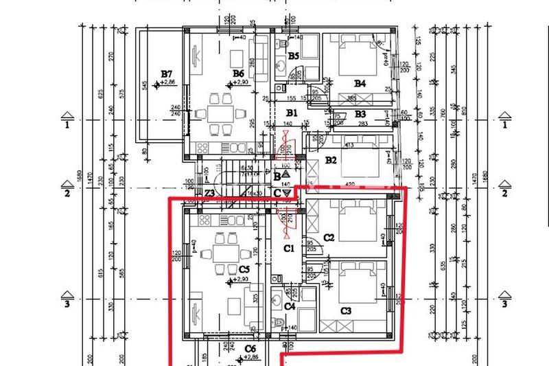 Pula, Stan C, 1. kat, 55 m², garaža, Novogradnja - 2