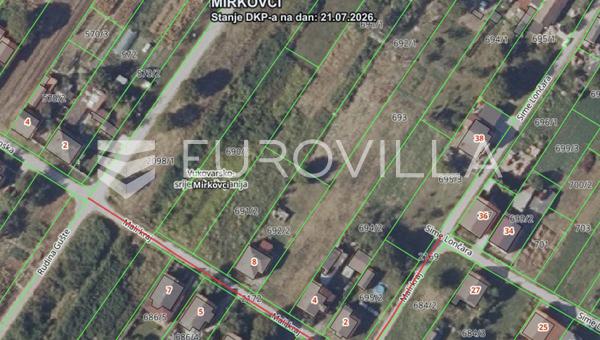 Vinkovci, Mirkovci, 817 m²-es vonzó telek