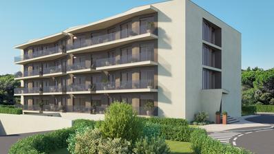 Istra, Poreč - jednosoban stan na 1.katu moderne novogradnje NKP 58m2
