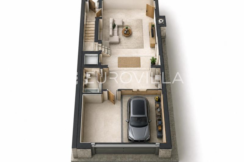 Zadar, Dugi Otok - lyxvilla redo att byggas, andra raden till havet, obehindrad havsutsikt - 7
