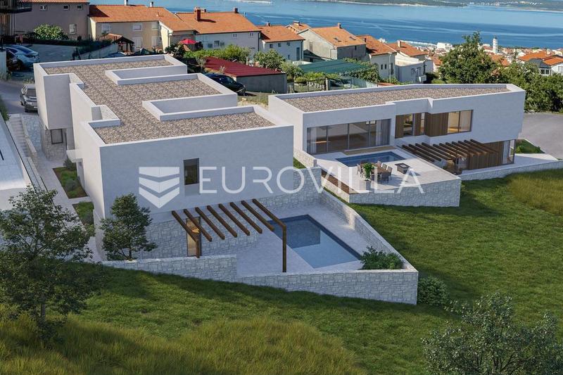 Crikvenica, moderne nybygg, 3-roms leilighet, 104,4 m², svømmebasseng, sjøutsikt - 4