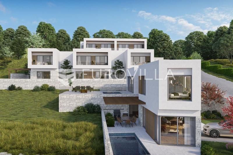 Crikvenica, moderne nybygg, 3-roms leilighet, 104,4 m², svømmebasseng, sjøutsikt - 6