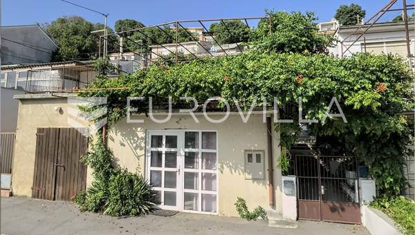 Novi Vinodolski, huis met een vijfkamerappartement van 139 m², 25 m² commerciële ruimte, garage, alleen