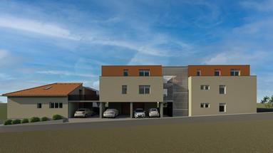 Pozega, luxueus vierkamerappartement in een nieuw gebouw