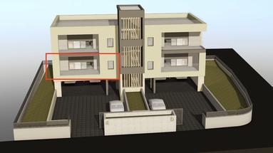 Vodice, moderno appartamento con due camere da letto e un'ampia loggia in una nuova costruzione di lusso