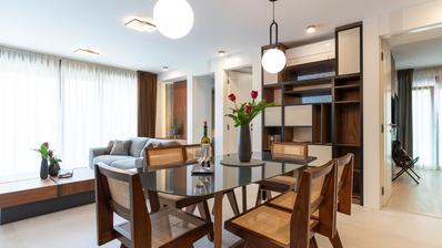 Istra, Rovinj, dugoročni najam dvosobnog luksuznog stana 76 m² na top lokaciji