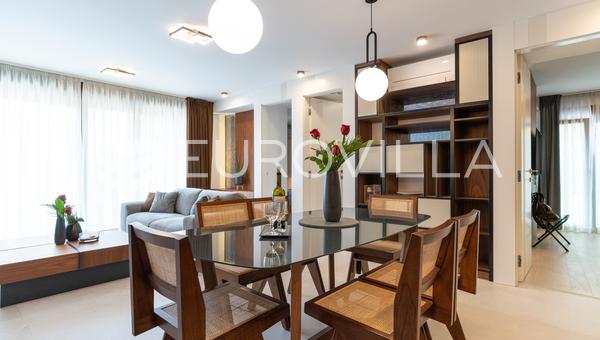 Istrie, Rovinj, dlouhodobý pronájem dvoupokojového luxusního bytu 76 m² na špičkové lokalitě