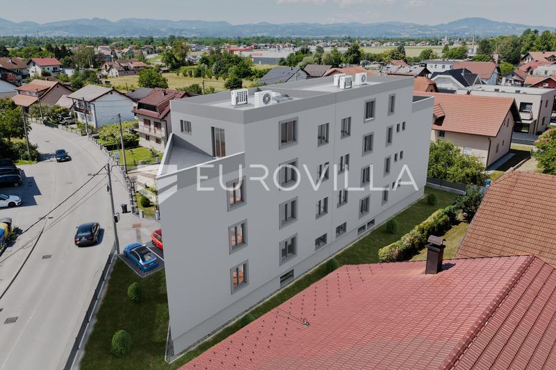 Zaprešić, novogradnja, trosoban stan s loggiom 72,15 m² i parking - 2