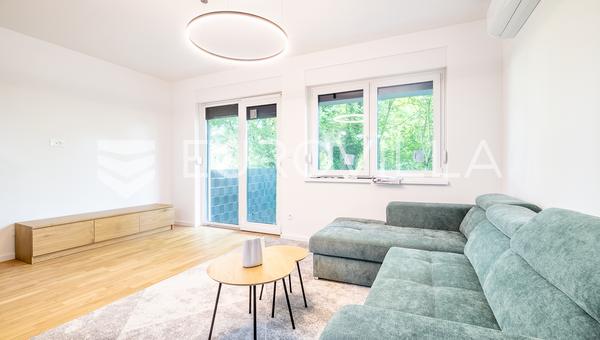 Zagreb, Podsused, New Build, Fully Furnished One-Bedroom Apartment with Private Garden and Parking