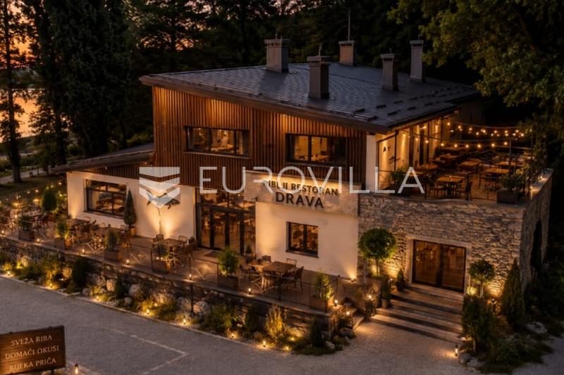 Pitomaca, Banov Brod, antiguo pabellón de caza y restaurante cerca del río Drava - 2