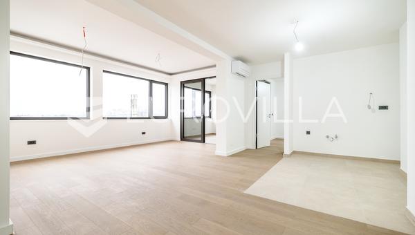 Zagreb, Stenjevec'te yeni bina içerisinde, teraslı, iki yatak odalı, toplam 94 m² büyüklüğünde daire. İLK KİRALAMA FIRSA