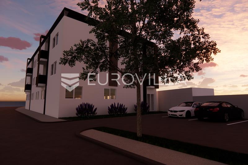 Đakovo, Centar, dvosoban stan NKP 62,20 m2, NOVOGRADNJA