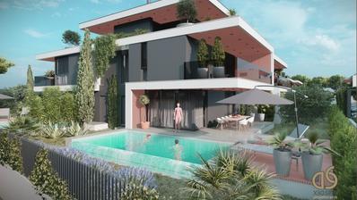 Istra, Rovinj okolica, građevinsko zemljište 1483 m² s građevinskom dozvolom i plaćenim komunalijama
