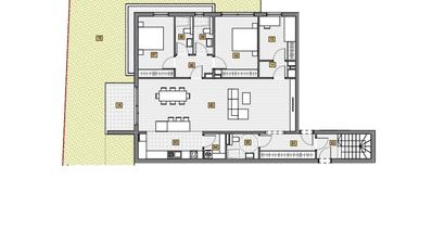 Senj, centrum města, mezonetový byt 385 m² se zahradou 700 m²