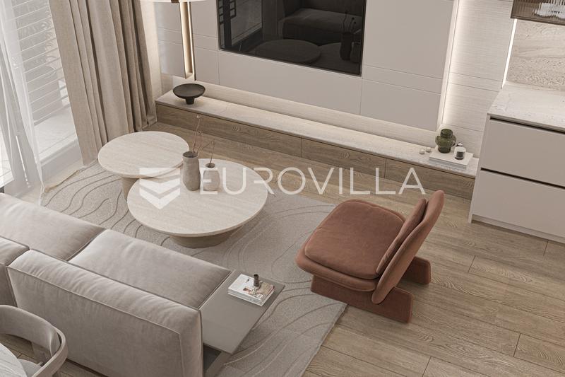 Kaštel Lukšić, Dreizimmerwohnung im zweiten Stock mit einer Fläche von 76,89 m² - S5 - 7