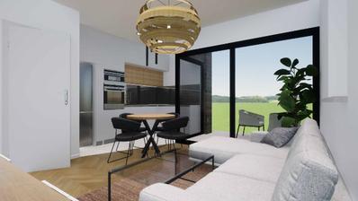 Záhreb, Maksimir, luxusný trojizbový byt s rozlohou 55,69 m²