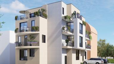 Záhřeb Jarun Moderní dvoupokojový byt 73 m² ve druhém patře