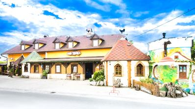 Kroatisk Zagorje, Klanjec - veletableret familiehotel med restaurantbygning, investeringsmulighed