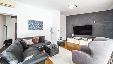 Záhřeb, Šestine, prostorný čtyřpokojový penthouse s velkou terasou, balkonem a parkovacím místem