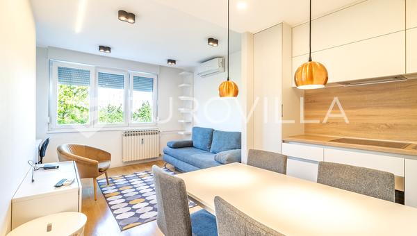 Zagreb, Jarun, attraktiv etværelses lejlighed med loggia 39 m²