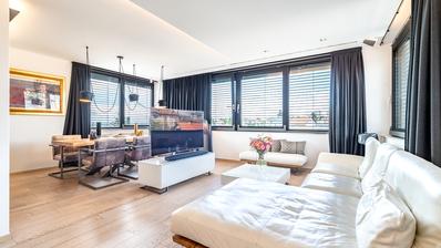 Zagreb, Šalata, luksuzan penthouse 184 m² s panoramskim pogledom, lift