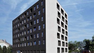 Zagreb, Vrapče, novogradnja, trosoban stan na drugom katu s loggiom, 74,38 m²