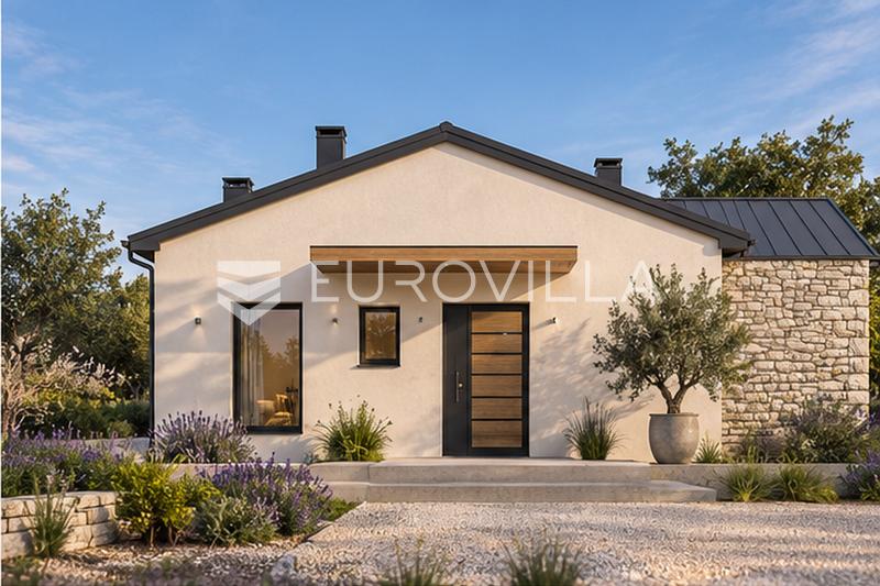 Istra, Barban - 937 m² zazidljivo zemljišče z gradbenim dovoljenjem za hišo z bazenom - 3