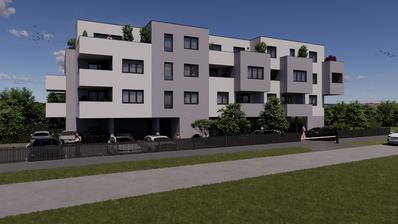 Zagreb, Trnava, moderni yksiö uudessa rakennuksessa, 26 m²
