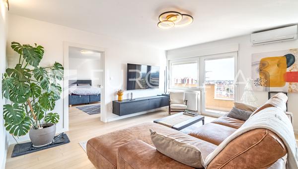 Zagreb, Maksimir, moderne toværelses lejlighed 77,42 m², fantastisk byudsigt