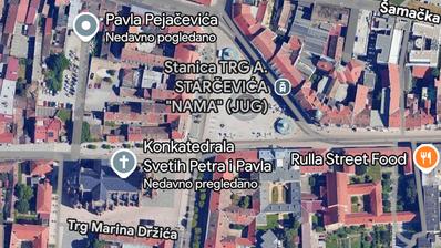 Osijek, strogi centar grada, poslovni prostor površine 200 m², 1. kat