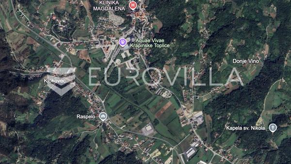 Krapinske Toplice, terreno para construção 7215 m²
