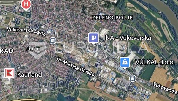 Osijek, Zeleno Polje - satılık arsa, toplam alan 2250 m²