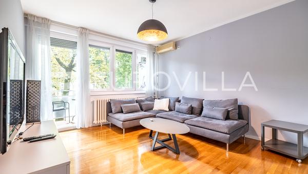 Nowy Zagrzeb, Utrina - eleganckie, świeżo zaadaptowane dwupokojowe mieszkanie o powierzchni 57 m² na 1. piętrze