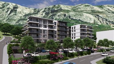 Makarska, Apartamento moderno de um quarto em novo edifício com vista