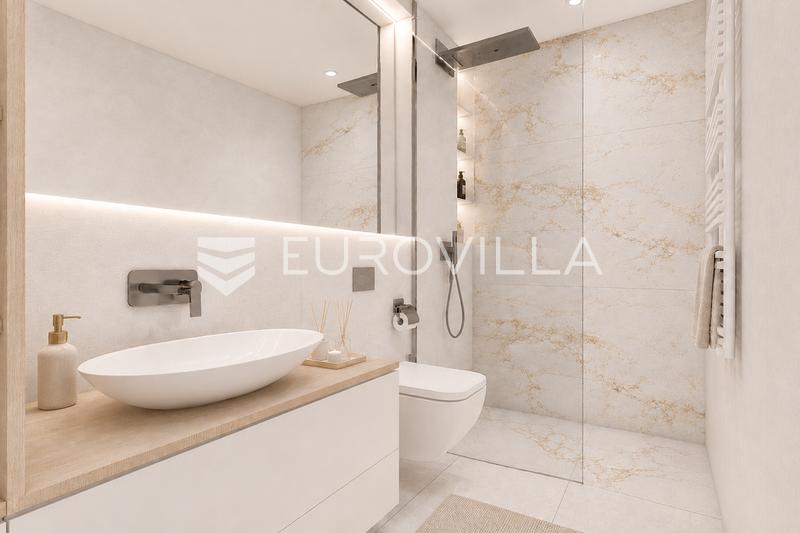 Mesto Cres, Centrum, luxusný dvojizbový byt s rozlohou 109 m², vynikajúca poloha - 13