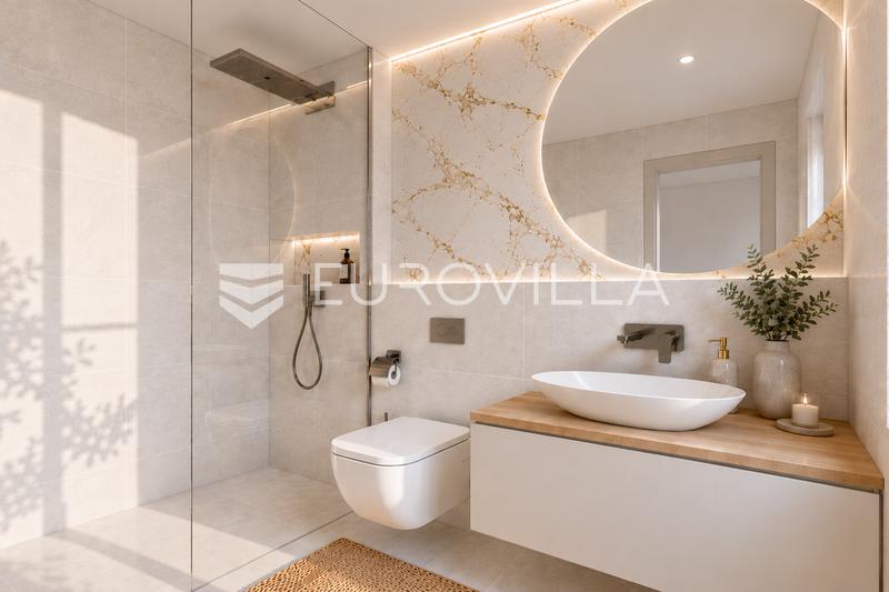 Mesto Cres, Centrum, luxusný dvojizbový byt s rozlohou 109 m², vynikajúca poloha - 11