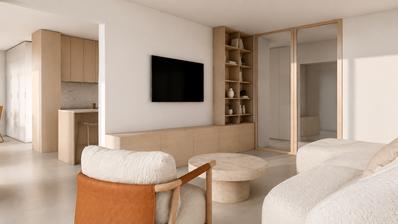 Zagreb, Pantovcak renovierte Drei-Schlafzimmer-Wohnung mit Garage 115 m²