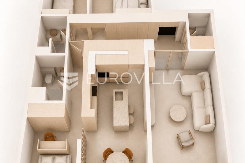 Zagreb, Pantovcak apartamento reformado de tres dormitorios con garaje 115 m² - 4